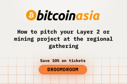 How to Pitch Your Layer-2 or Mining Project at the Regional Bitcoin Asia Conference