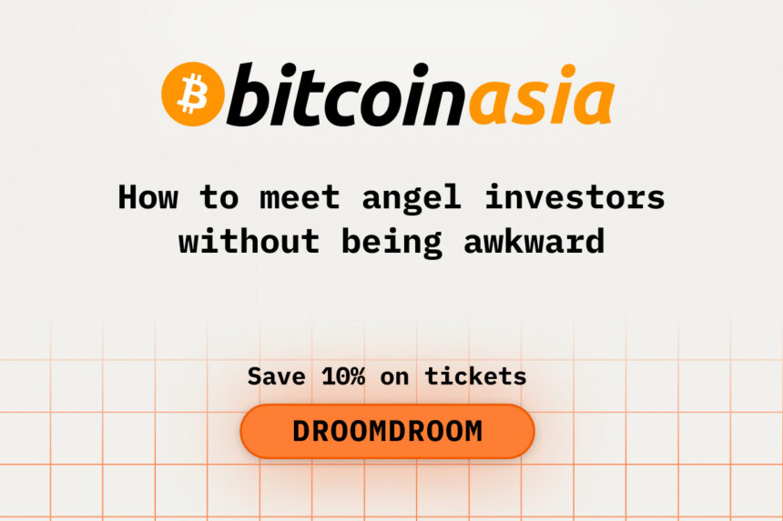 How to Meet Angel Investors Without Being Awkward at Bitcoin Asia