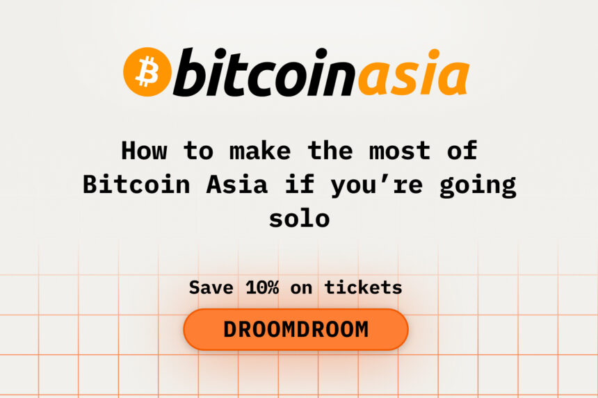 How to Make the Most of Bitcoin Asia If You are Going Solo