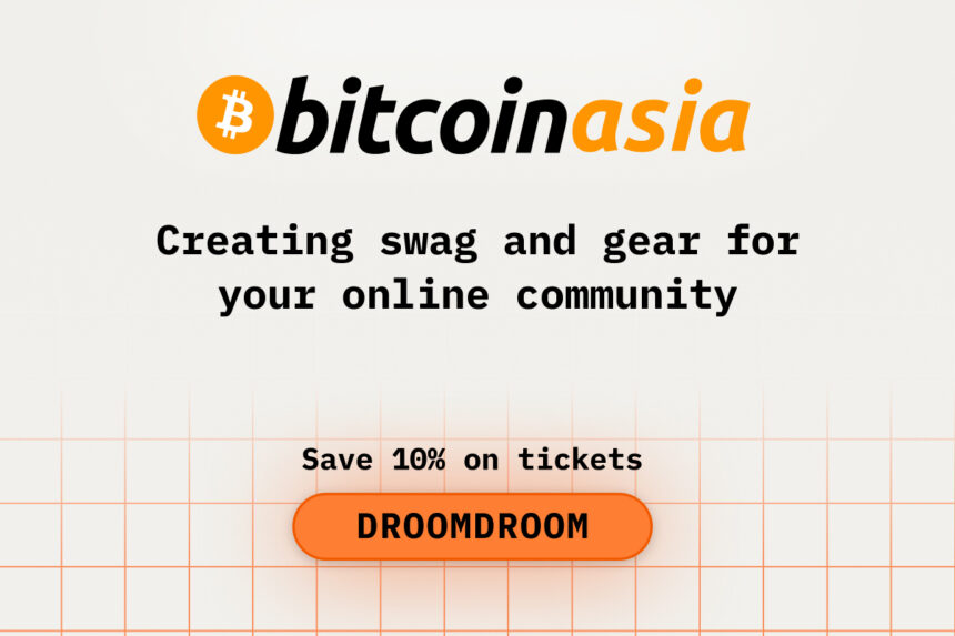 Creating Swag and Gear for Your Online Community Before Bitcoin Asia Conference