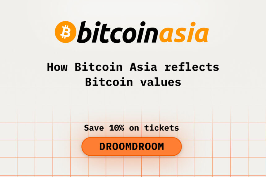 How the Bitcoin Asia reflects Bitcoin values: decentralization, freedom, sovereignty