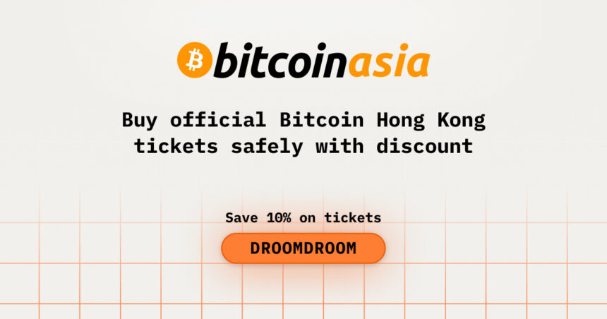 Buy official Bitcoin Hong Kong tickets safely with discount