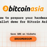 How to prepare your hardware wallet demo for Bitcoin Asia
